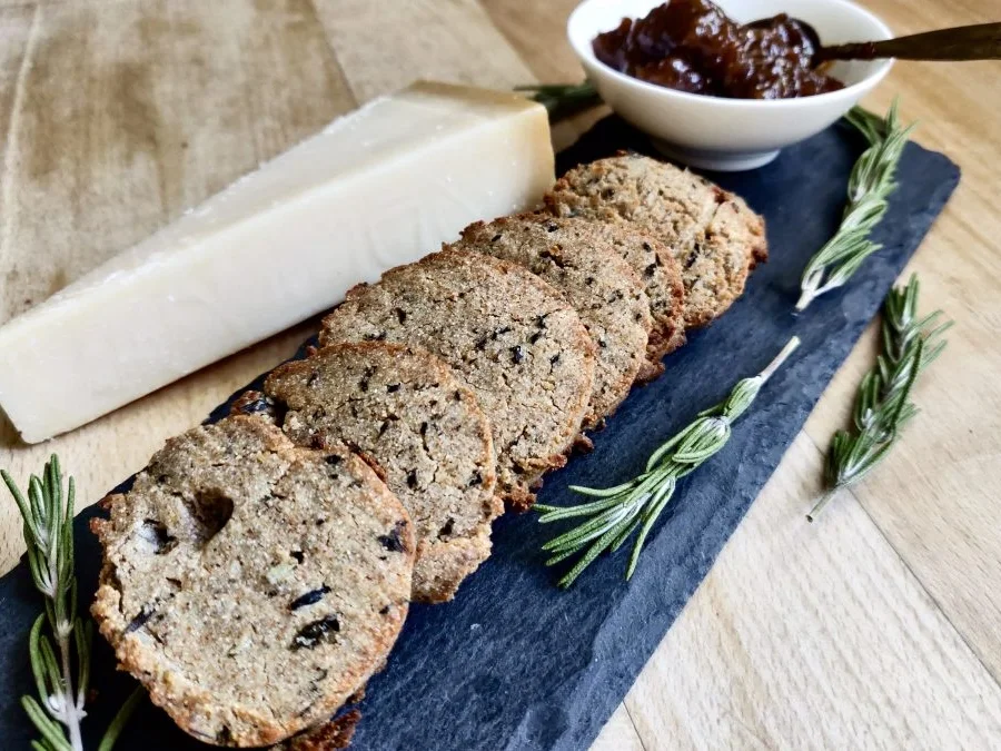 Rosmarin-Sablés mit Kastanienmehl und Algen - Rezept - Bild Nr. 6760