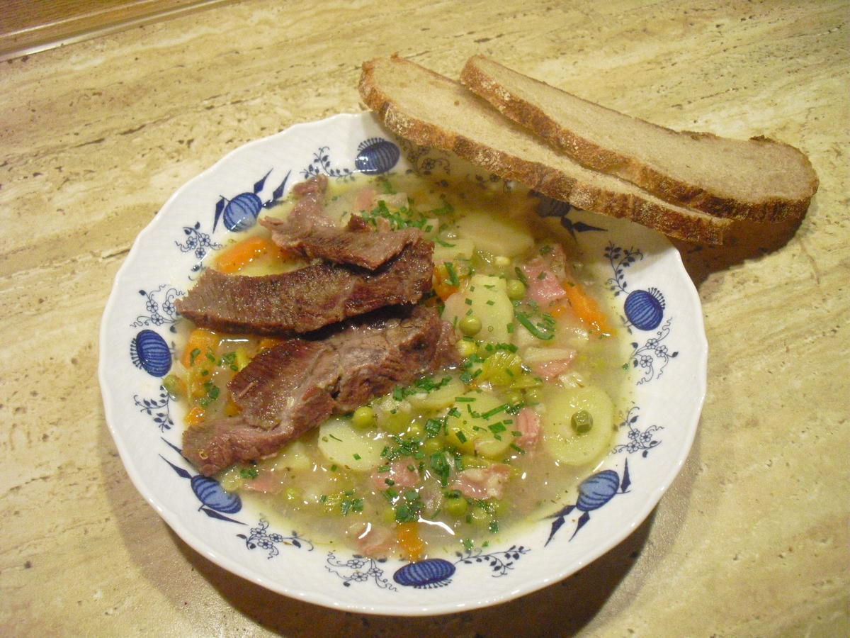 Kartoffel-Gemüse-Suppe mit Hoher Rippe - Rezept - Bild Nr. 6760