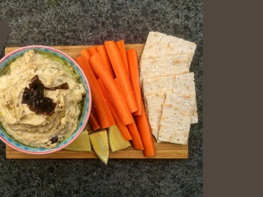 Rezept: Vielseitiger Hummus mit Dulse Algen Bild Nr. 6760 Vielseitiger Hummus mit Dulse Algen - Rezept - Bild Nr. 6760