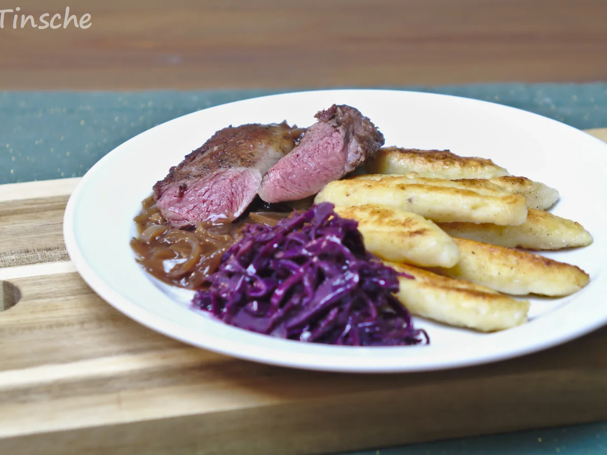 Rehfilet -rosa gebraten- - Rezept - Bild Nr. 6762