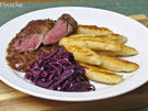 Rehfilet -rosa gebraten- - Rezept - Bild Nr. 6763