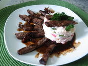 Rindersteaks mit Röstzwiebeln - Rezept - Bild Nr. 2