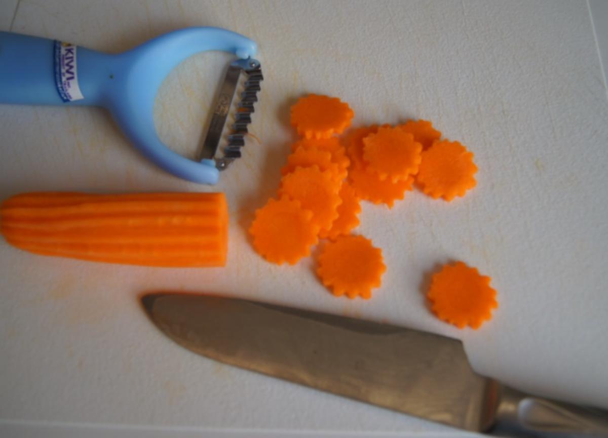 Gemüsemix süß-sauer mit Hähnchenbrustfilet und gelben Basmatireis - Rezept - Bild Nr. 6764