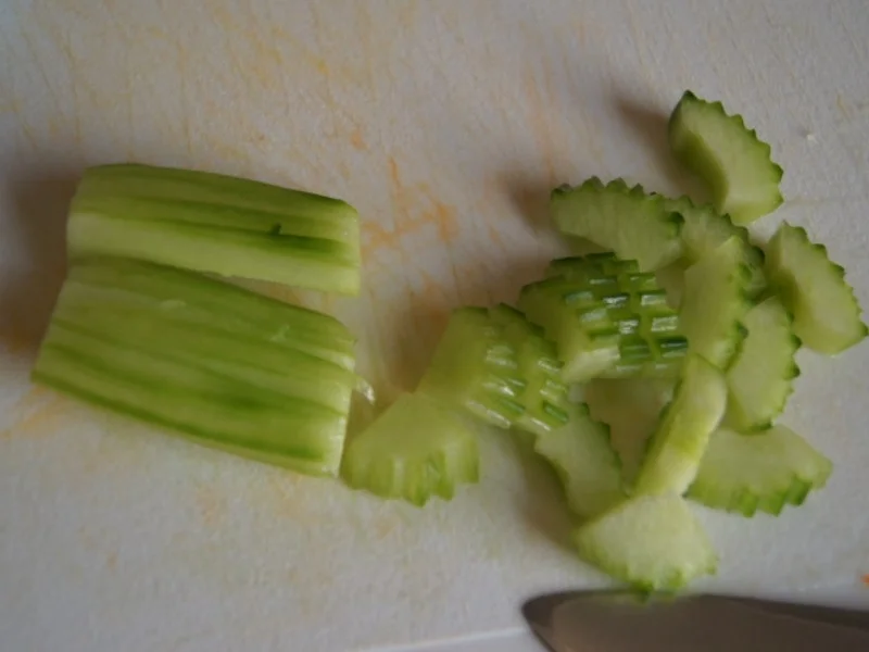 Rezept: Gemüsemix süß-sauer mit Hähnchenbrustfilet und gelben Basmatireis Bild Nr. 6767 Gemüsemix süß-sauer mit Hähnchenbrustfilet und gelben Basmatireis - Rezept - Bild Nr. 6767