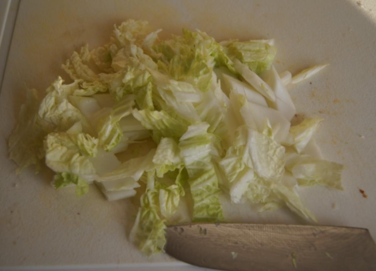 Gemüsemix süß-sauer mit Hähnchenbrustfilet und gelben Basmatireis - Rezept - Bild Nr. 6772