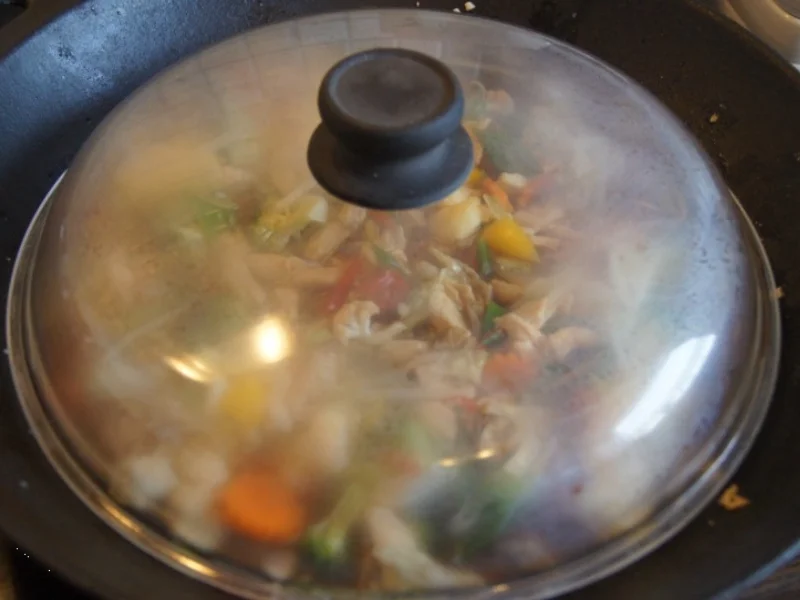 Rezept: Gemüsemix süß-sauer mit Hähnchenbrustfilet und gelben Basmatireis Bild Nr. 6790 Gemüsemix süß-sauer mit Hähnchenbrustfilet und gelben Basmatireis - Rezept - Bild Nr. 6790