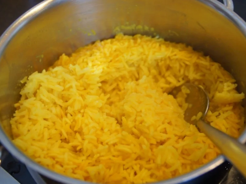 Rezept: Gemüsemix süß-sauer mit Hähnchenbrustfilet und gelben Basmatireis Bild Nr. 6792 Gemüsemix süß-sauer mit Hähnchenbrustfilet und gelben Basmatireis - Rezept - Bild Nr. 6792