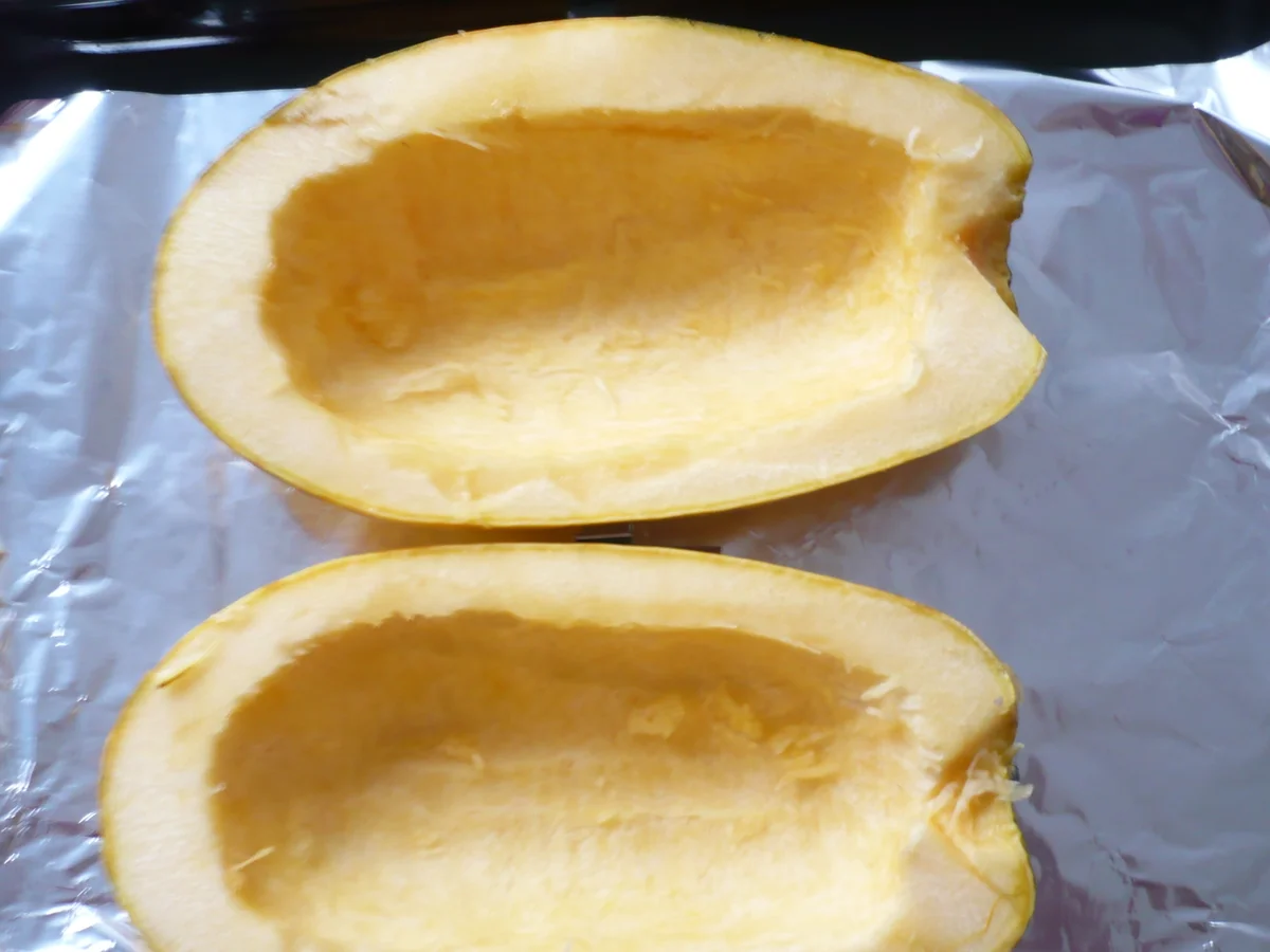 Spaghettikürbis ala Carbonara - Rezept - Bild Nr. 6764