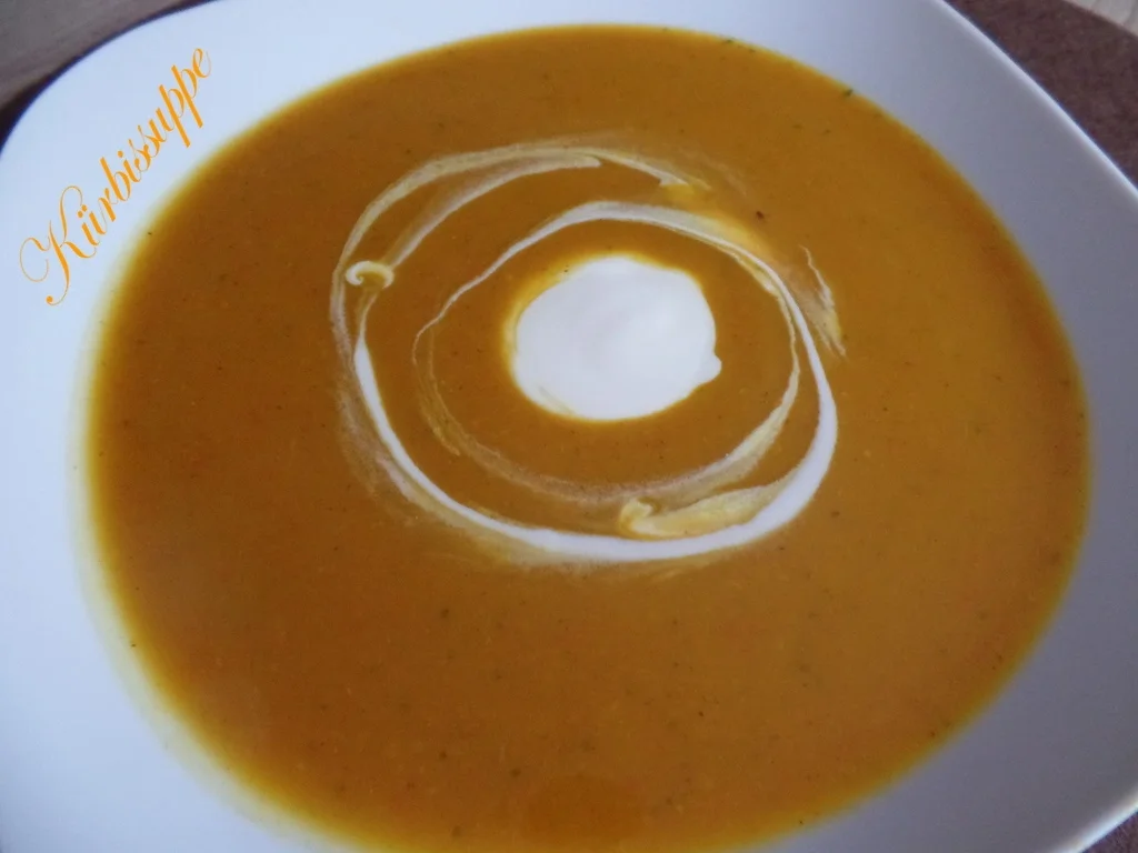 Rezept: Kürbissuppe mit Meerrettich Bild Nr. 6762 Kürbissuppe mit Meerrettich - Rezept - Bild Nr. 6762