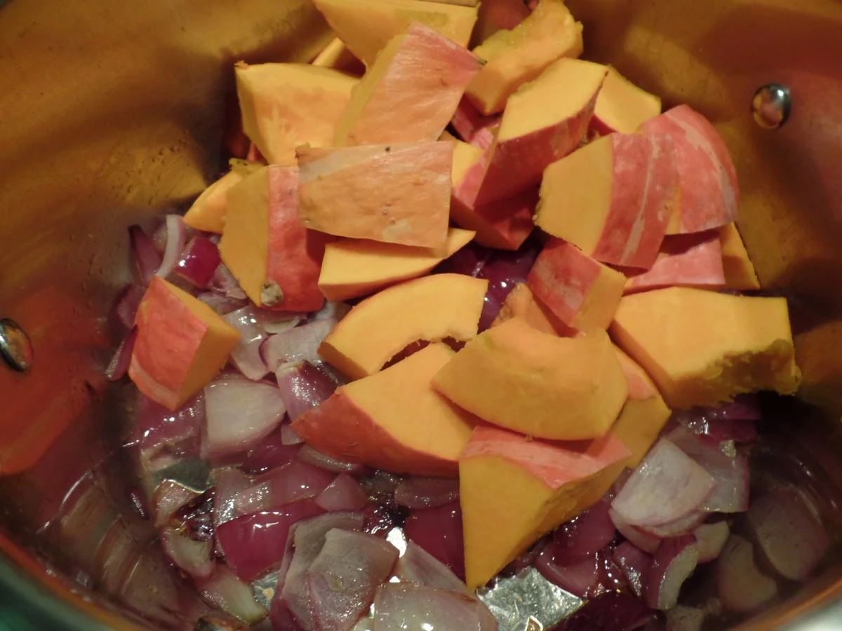 Rezept: Kürbissuppe mit Meerrettich Bild Nr. 6764 Kürbissuppe mit Meerrettich - Rezept - Bild Nr. 6764