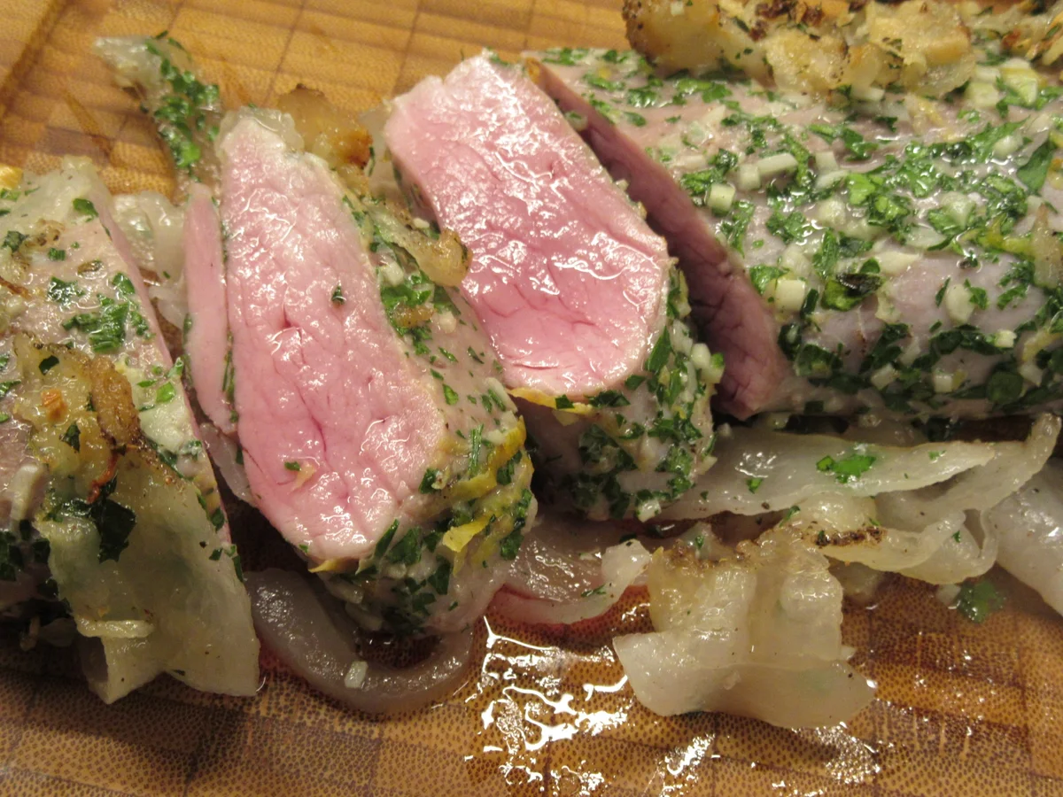 Fleisch: Lombo a´la Gremolata - Rezept - Bild Nr. 6779