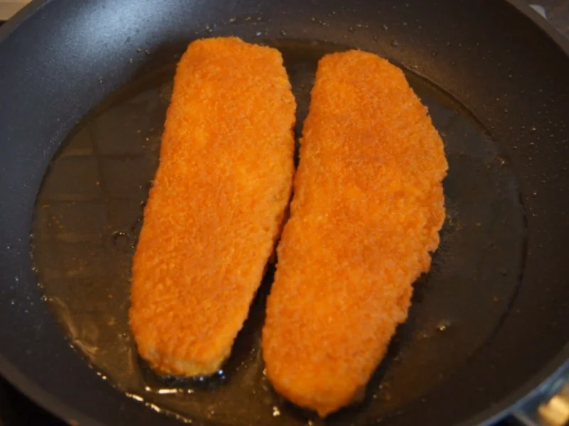 Alaska-Seelachs mit Kürbisstampf und Zuckererbsen - Rezept - Bild Nr. 6779