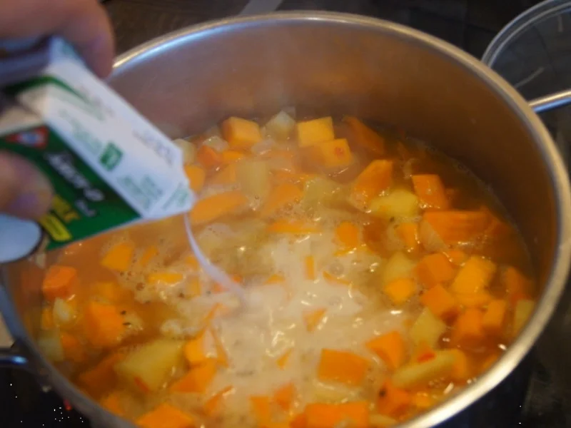 Herzhafte Kürbissuppe mit asiatischer Note - Rezept - Bild Nr. 6783