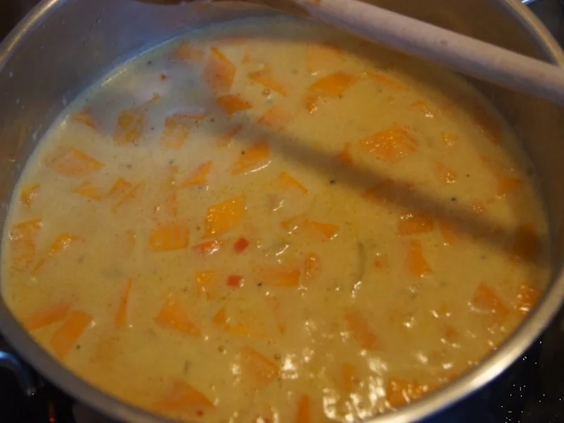 Herzhafte Kürbissuppe mit asiatischer Note - Rezept - Bild Nr. 6786