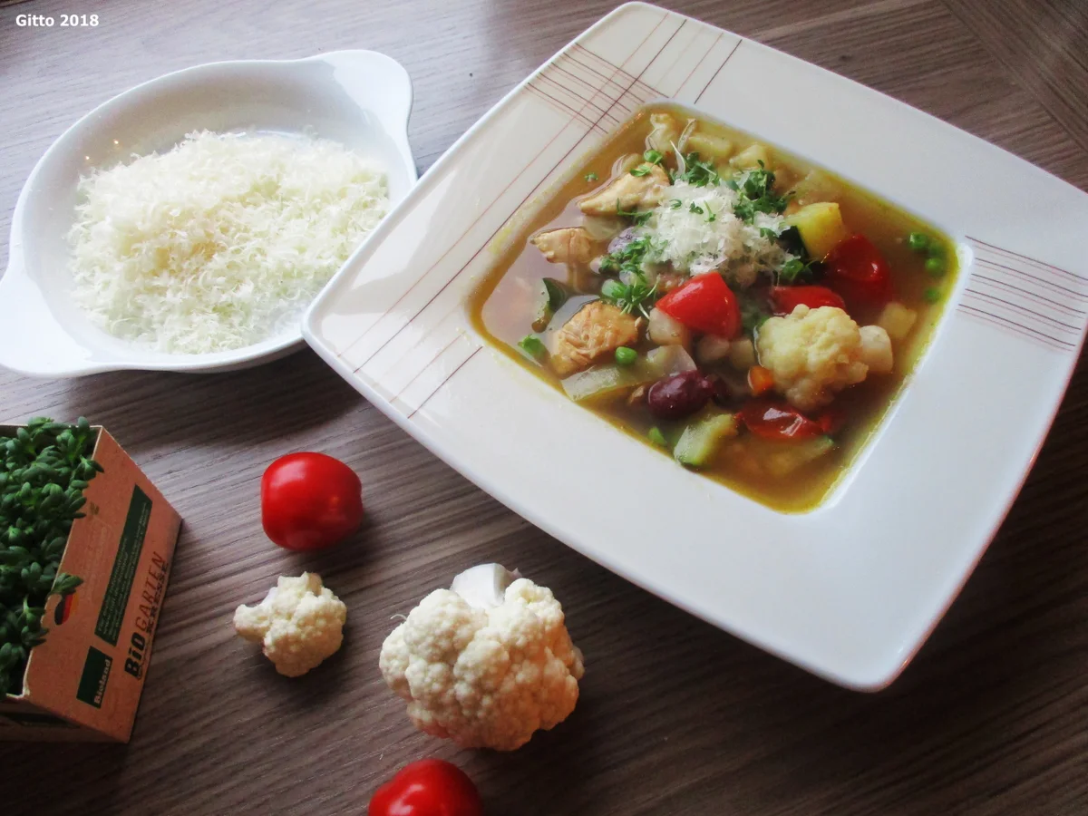 Gemüsesuppe - Rezept - Bild Nr. 2