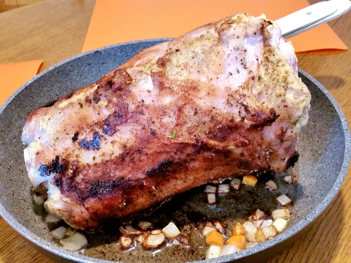 Kalbshaxe im Ganzen geschmort - Rezept - Bild Nr. 6781
