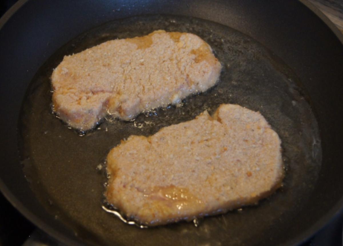 Minutenschnitzel mit Blumenkohl und Rote Beete-Kartoffelstampf - Rezept - Bild Nr. 6779