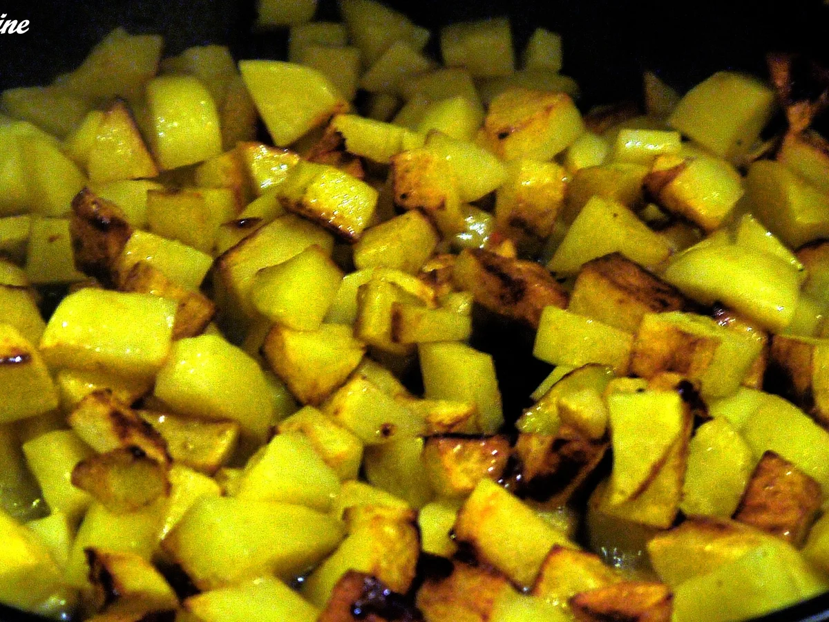 Warmer Bratkartoffelsalat mit ofengeröstetem Rosenkohl - Rezept - Bild Nr. 7