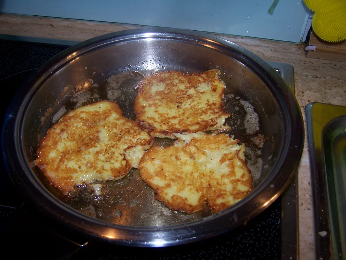 Lachs-Rosé mit Kartoffelpuffer und Orangen-Meerrettich - Rezept - Bild Nr. 6792