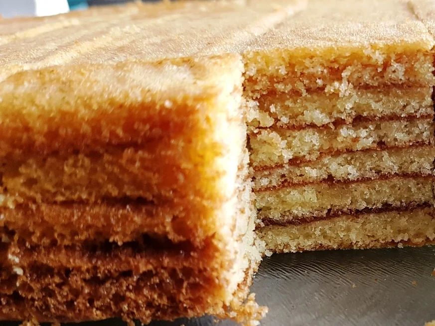 Biskuit:   BAUMKUCHEN ~ KONFEKT - Rezept - Bild Nr. 6797