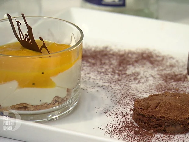Mango–Maracuja-Traum, ein Schoko–Eiskonfekt sowie ein Schokotörtchen - Rezept - Bild Nr. 2