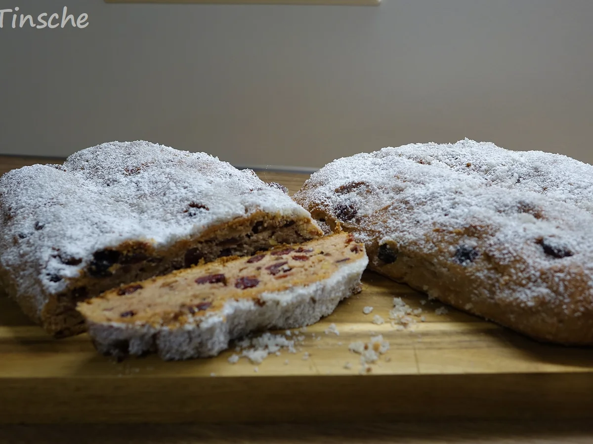 Cranberry-Kirschstollen mit Marzipan - Rezept - Bild Nr. 6806