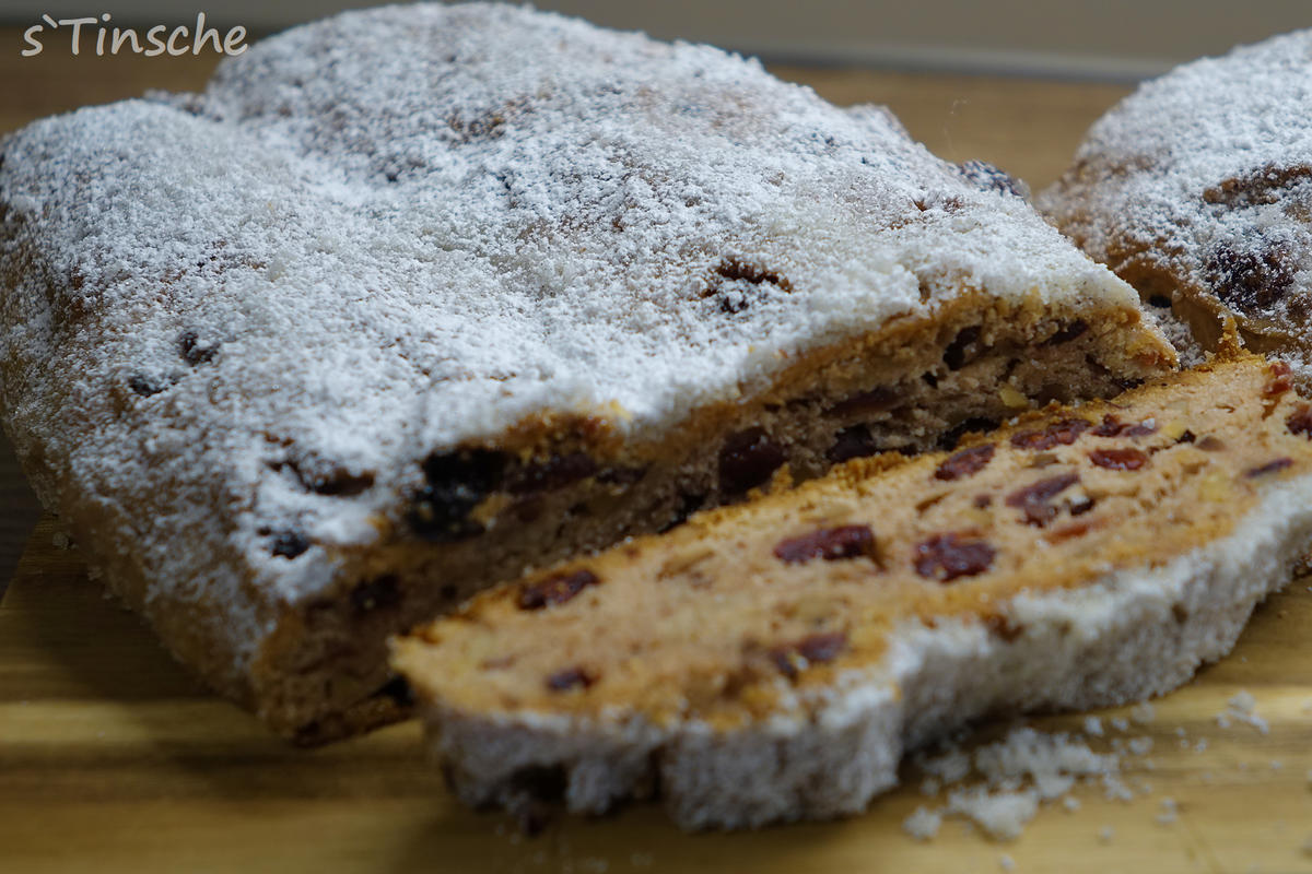 Cranberry-Kirschstollen mit Marzipan - Rezept - Bild Nr. 6808