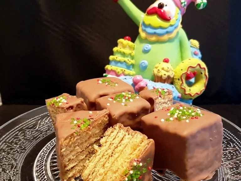 Baumkuchen in kleinen Blöcken - Rezept - Bild Nr. 6806