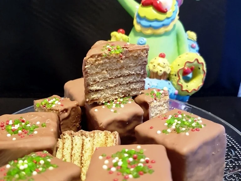 Baumkuchen in kleinen Blöcken - Rezept - Bild Nr. 6819