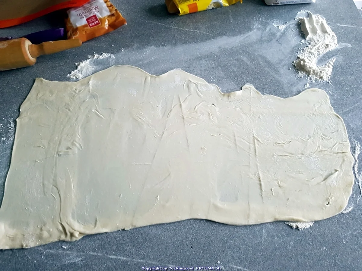 Apfelstrudel mit Marzipan - Rezept - Bild Nr. 6827