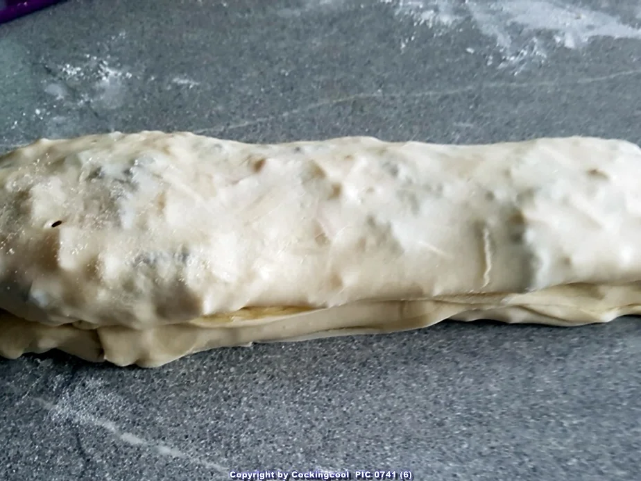 Apfelstrudel mit Marzipan - Rezept - Bild Nr. 6829