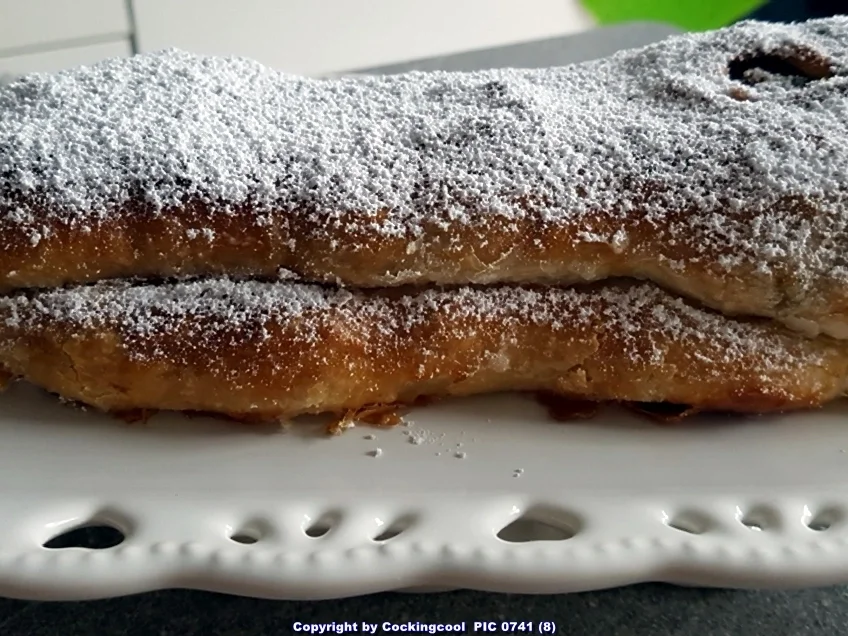 Apfelstrudel mit Marzipan - Rezept - Bild Nr. 6832