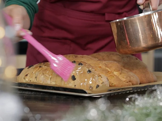 Rezept: Dreierlei Christstollen Bild Nr. 6815 Dreierlei Christstollen - Rezept - Bild Nr. 6815