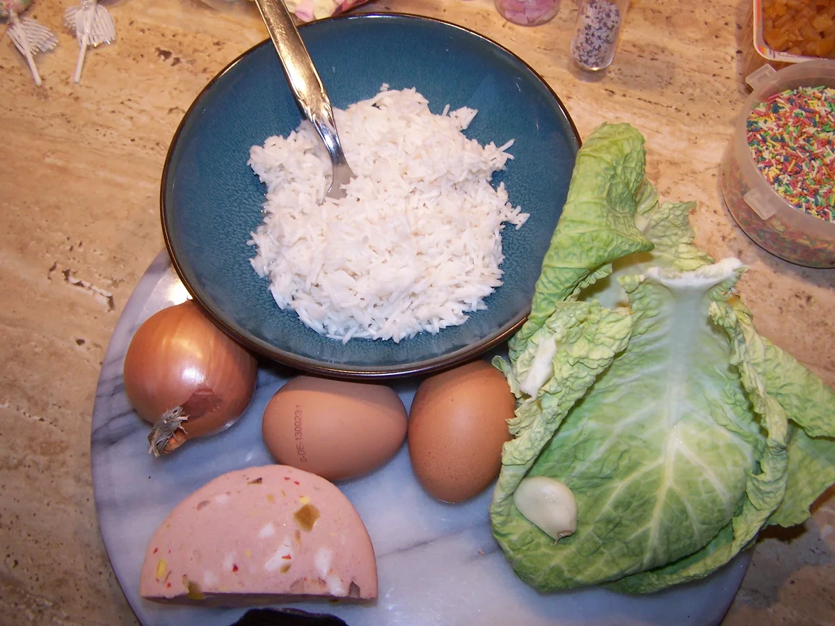 Rezept: Ein bisschen von dem und ein Bisschen von dem (Reste) Bild Nr. 6818 Ein bisschen von dem und ein Bisschen von dem (Reste) - Rezept - Bild Nr. 6818