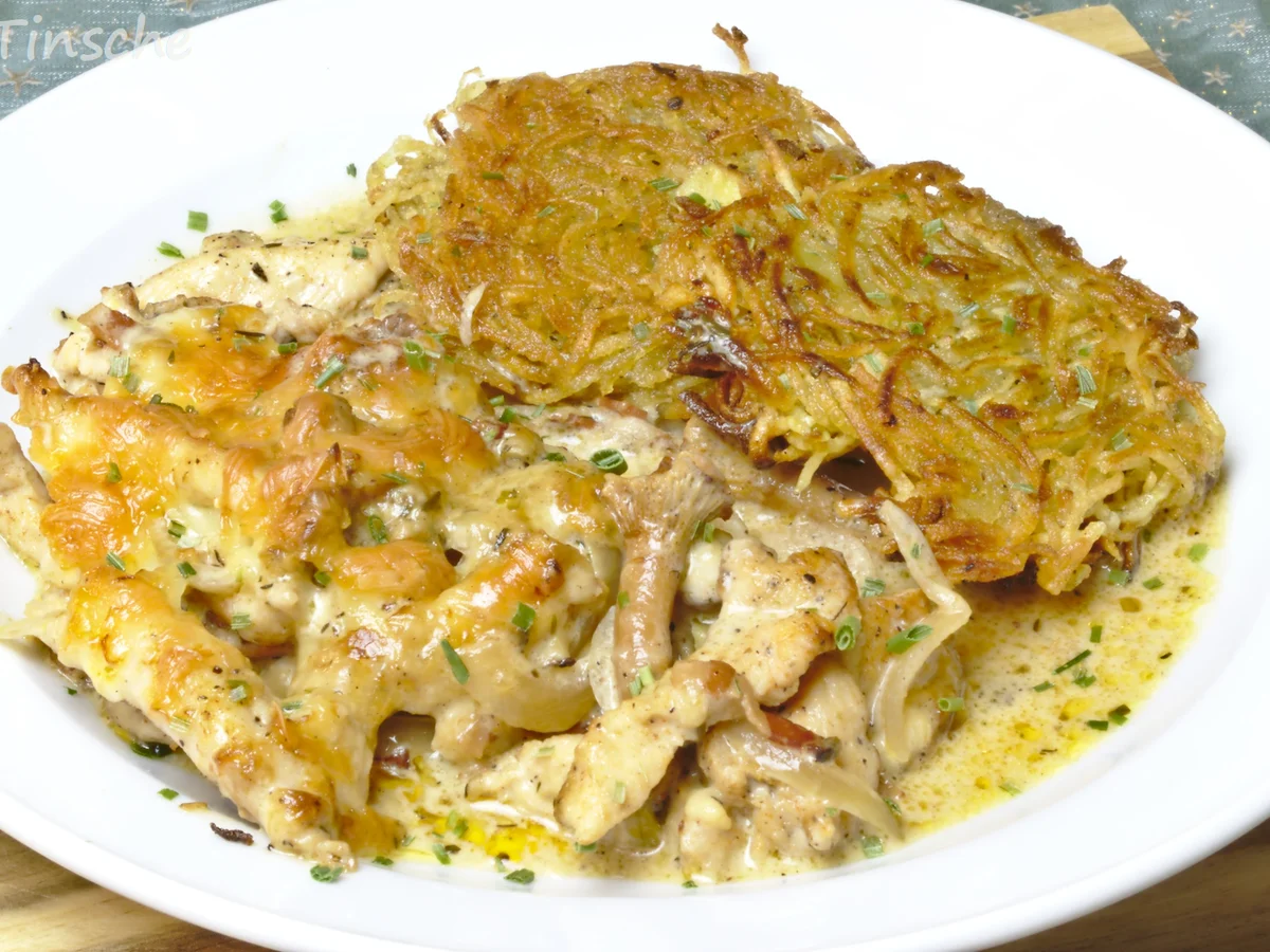 Sahne-Hähnchen-Pfifferlings-Topf - Rezept - Bild Nr. 6843