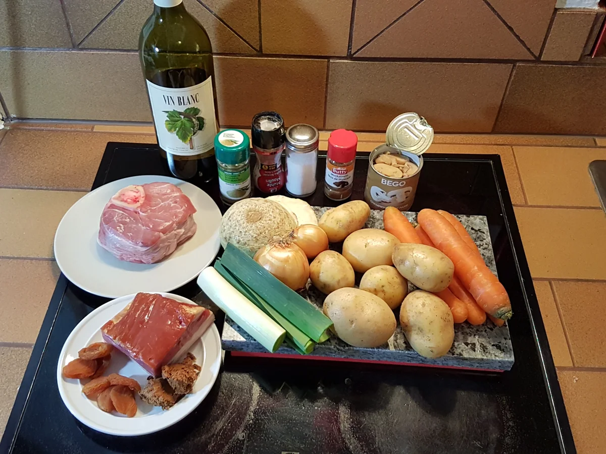 Ossobuco (Kalbshaxe) mit frischem Kartoffelstock (Kartoffelpüree) - Rezept - Bild Nr. 6829
