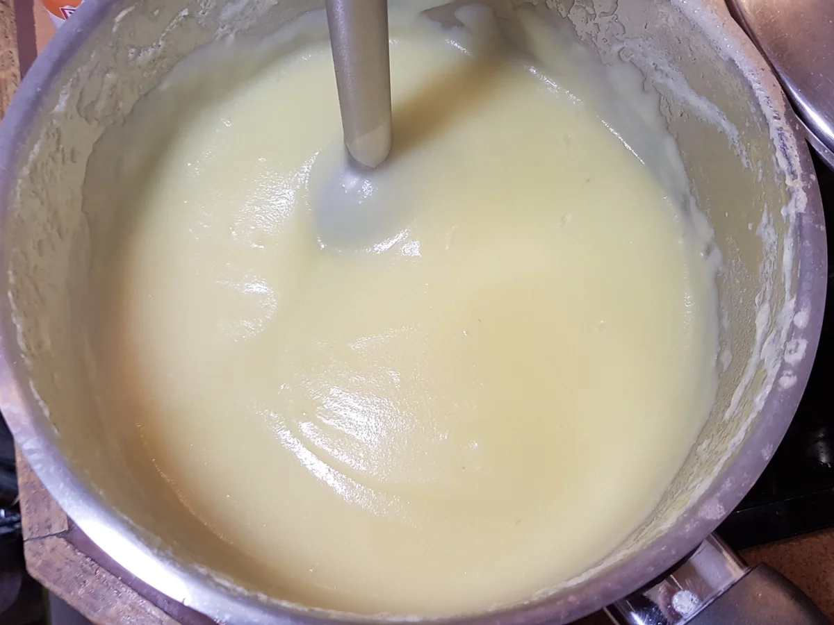 Ossobuco (Kalbshaxe) mit frischem Kartoffelstock (Kartoffelpüree) - Rezept - Bild Nr. 6832