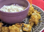 Ofengerösteter Blumenkohl mit Orangen-Dip - Rezept - Bild Nr. 2