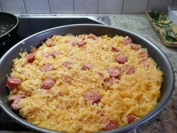 Rezept: Sauerkrautkuchen Sauerkrautkuchen - Rezept