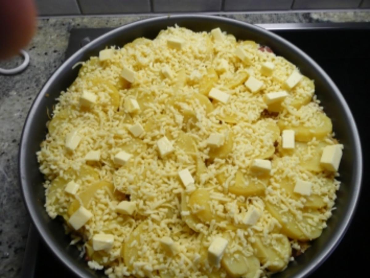 Sauerkrautkuchen - Rezept