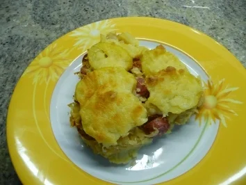 Rezept: Sauerkrautkuchen Sauerkrautkuchen - Rezept