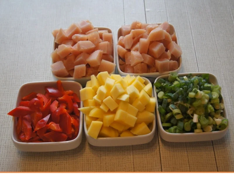 Indisches Hähnchenbrustfilet-Curry im Wok mit Jasmin-Reis - Rezept - Bild Nr. 6882