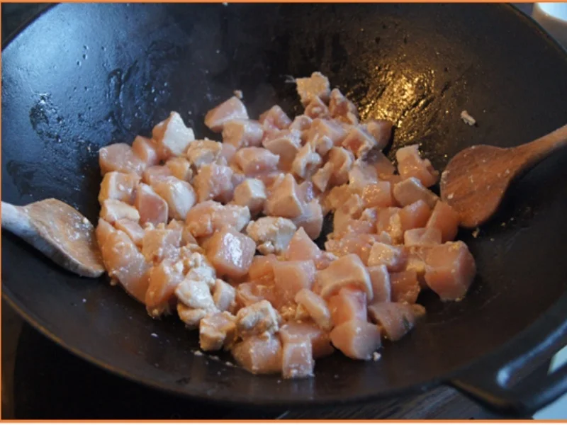 Indisches Hähnchenbrustfilet-Curry im Wok mit Jasmin-Reis - Rezept - Bild Nr. 6885
