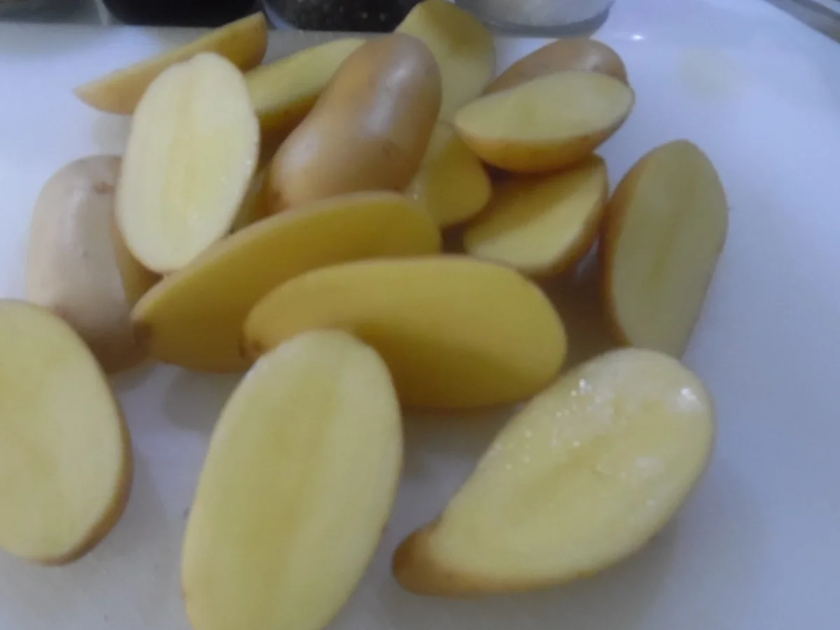 Hähnchenschenkel mediterran mit Ofen-Gemüse - Rezept - Bild Nr. 6879