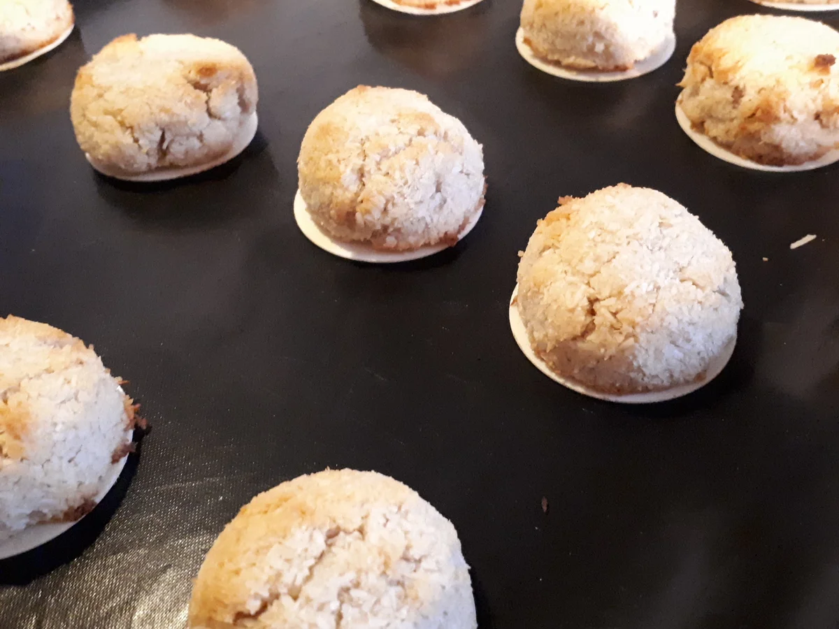 Rezept: Meine veganen Kokosmakronen Bild Nr. 6909 Meine veganen Kokosmakronen - Rezept - Bild Nr. 6909