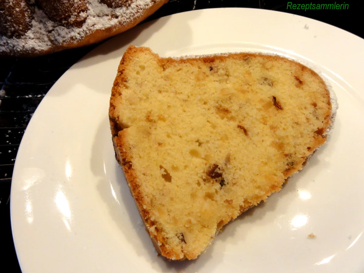 Rührteig:   CHRISTKRANZ statt Stollen - Rezept - Bild Nr. 6895