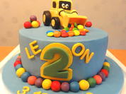 Biskuit:   HAPPY BIRTHADY TORTE - Rezept - Bild Nr. 6897