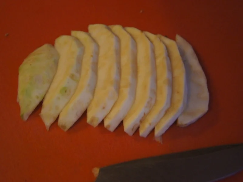 Tafelspitz mit Meerrettichsauce, Honigkarotten und Kartoffelpilzen - Rezept - Bild Nr. 6905