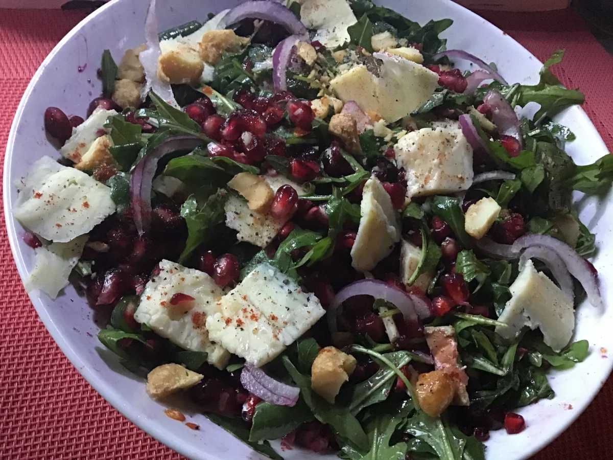 Granatapfel-Rucola-Salat - Rezept - Bild Nr. 6898