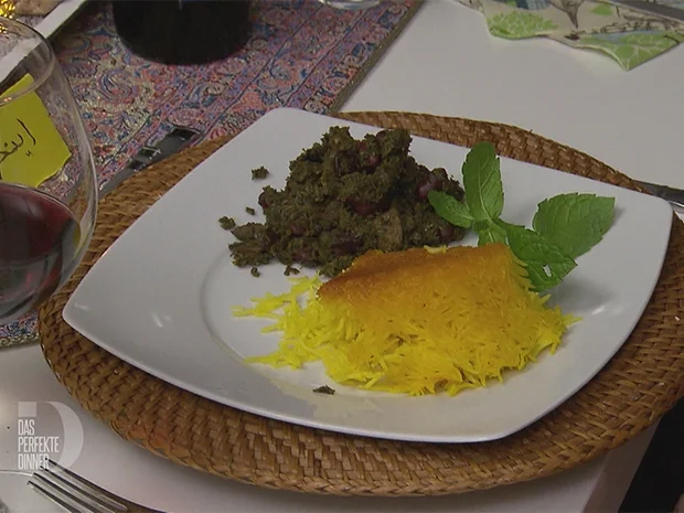 Khoreshte Ghorme Sabzi ba Polo - Rezept - Bild Nr. 6898